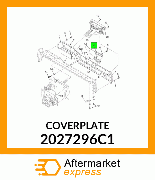 COVERPLATE 2027296C1