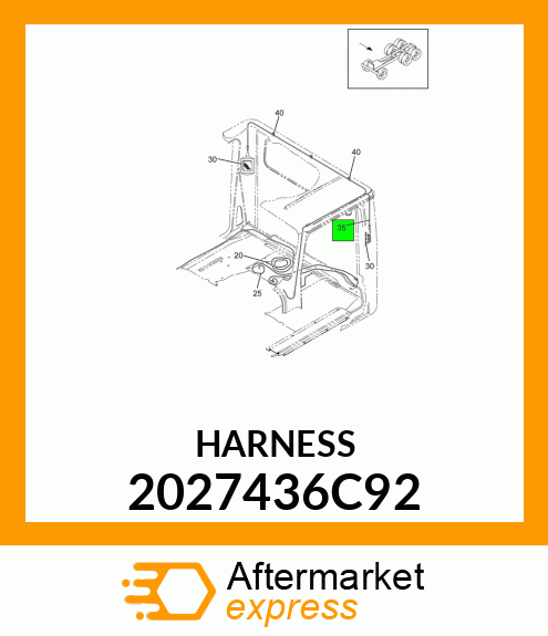 HARNESS 2027436C92