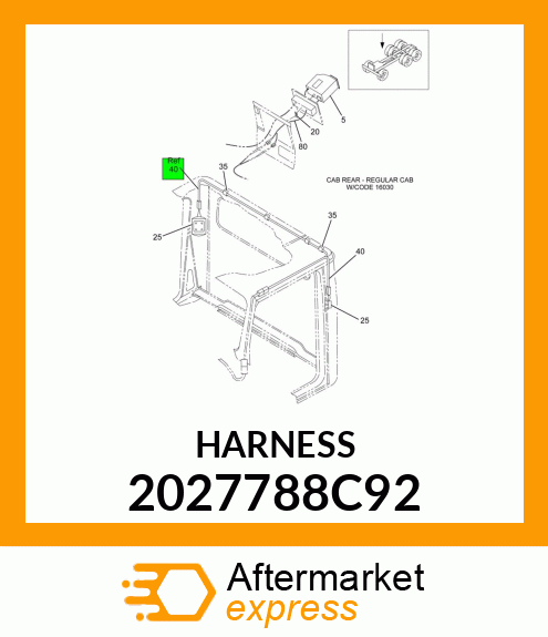 HARNESS 2027788C92