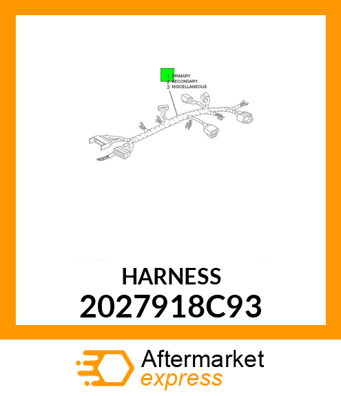 HARNESS 2027918C93