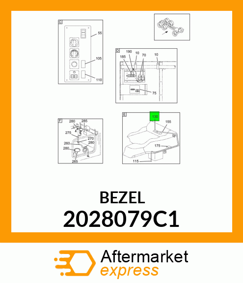 BEZEL 2028079C1