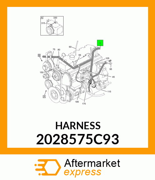 HARNESS 2028575C93