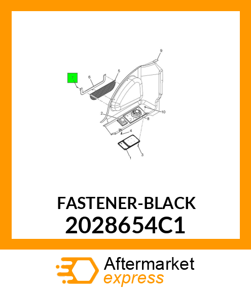 FASTENERBLACK 2028654C1