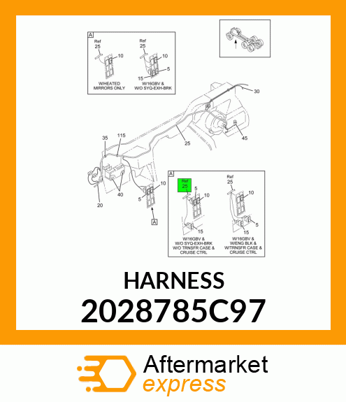 HARNESS 2028785C97