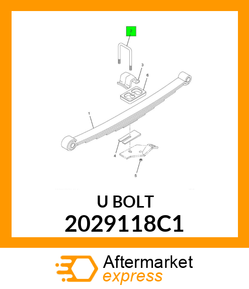U-BOLT 2029118C1