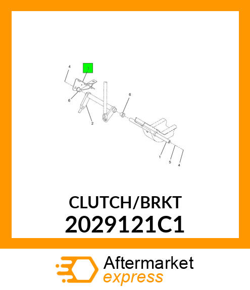 CLUTCH/BRKT 2029121C1