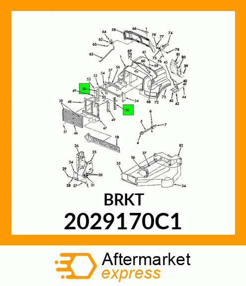 BRKT 2029170C1