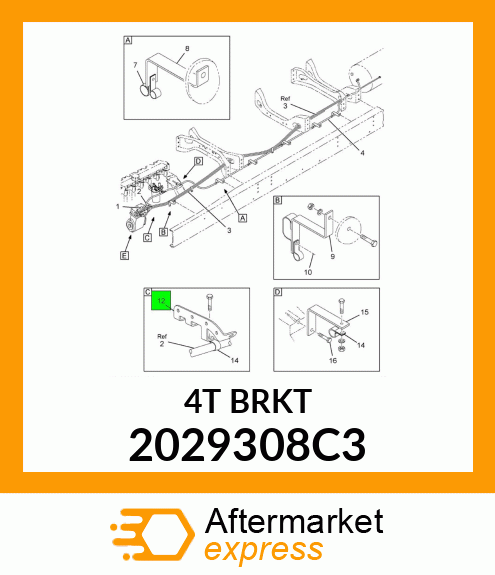 BRKT 2029308C3