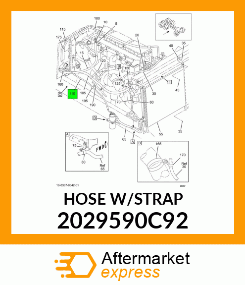 HOSEW/STRAP 2029590C92