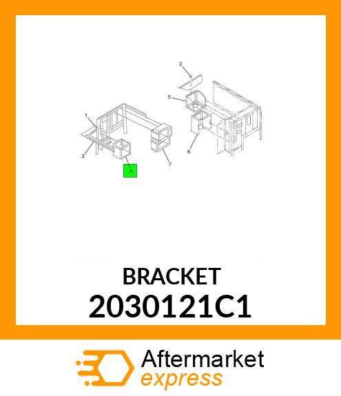 BRACKET 2030121C1