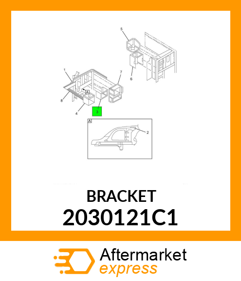 BRACKET 2030121C1