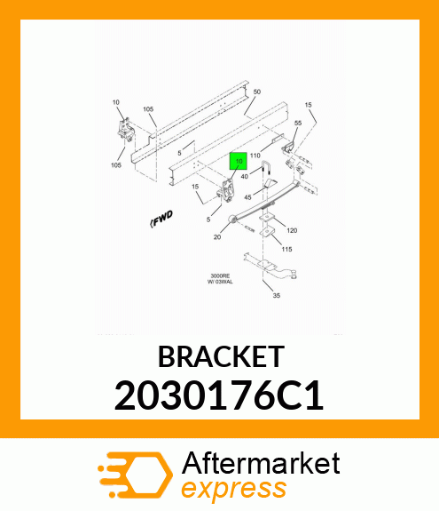 BRACKET 2030176C1