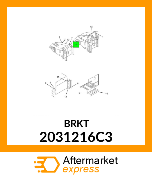 BRKT 2031216C3
