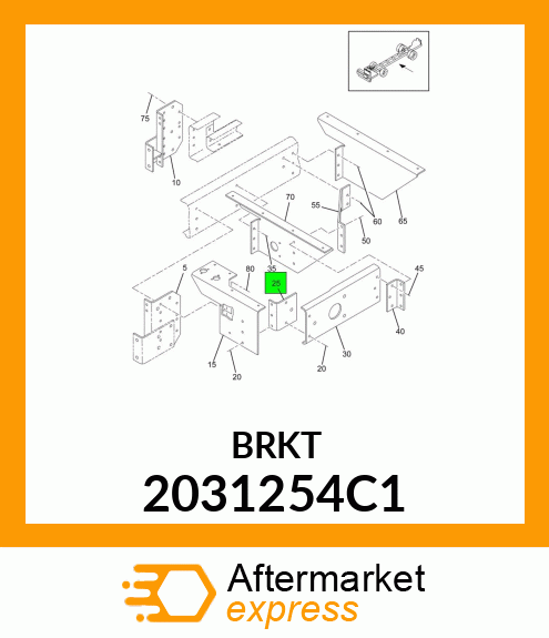 BRKT 2031254C1