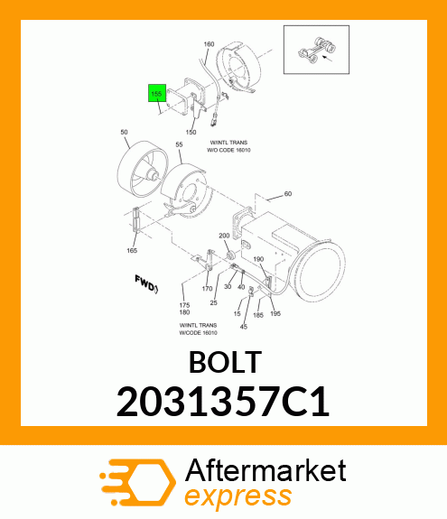 BOLT 2031357C1