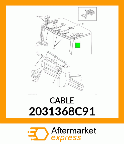 CABLE 2031368C91