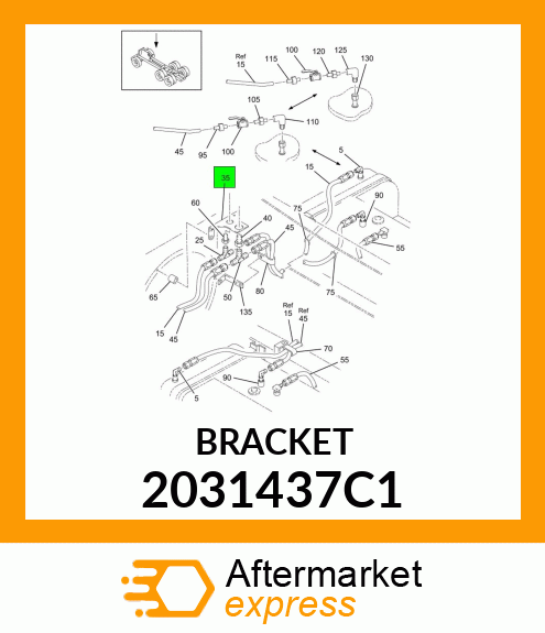 BRACKET 2031437C1