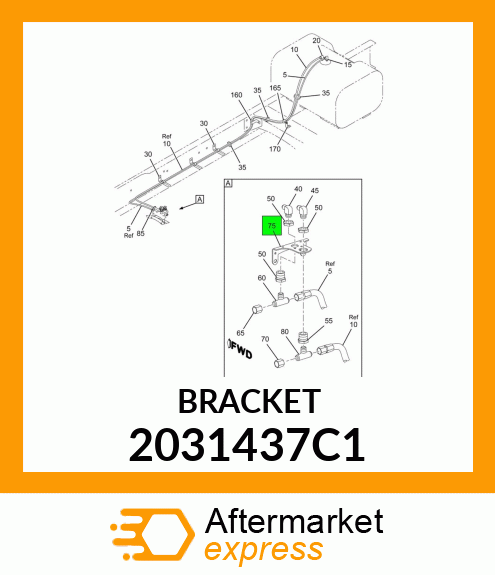 BRACKET 2031437C1