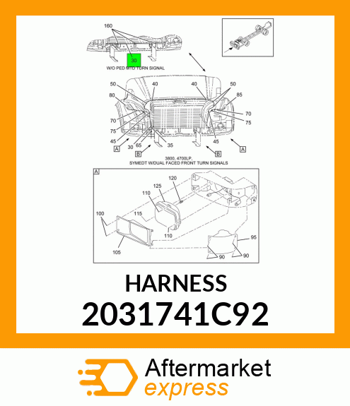 HARNESS 2031741C92