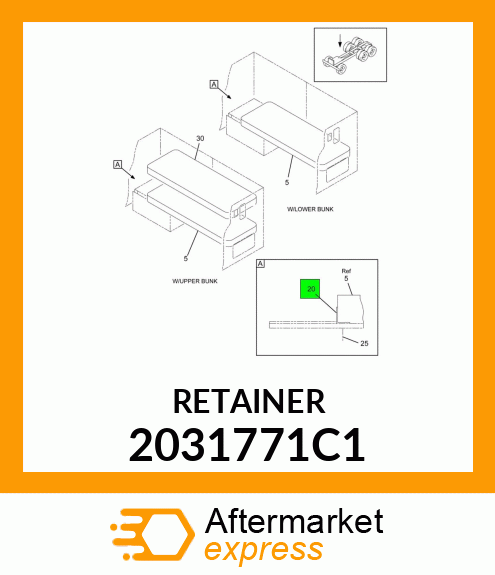 RETAINER 2031771C1