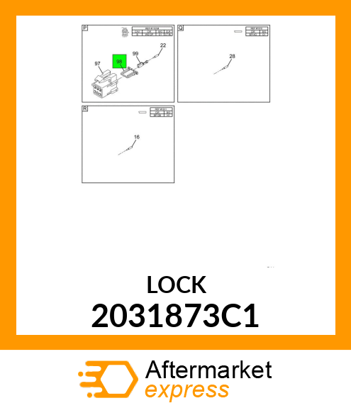 LOCK 2031873C1