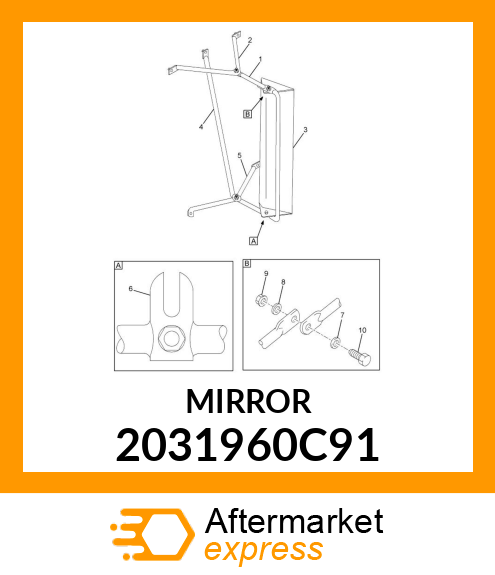 MIRROR 2031960C91