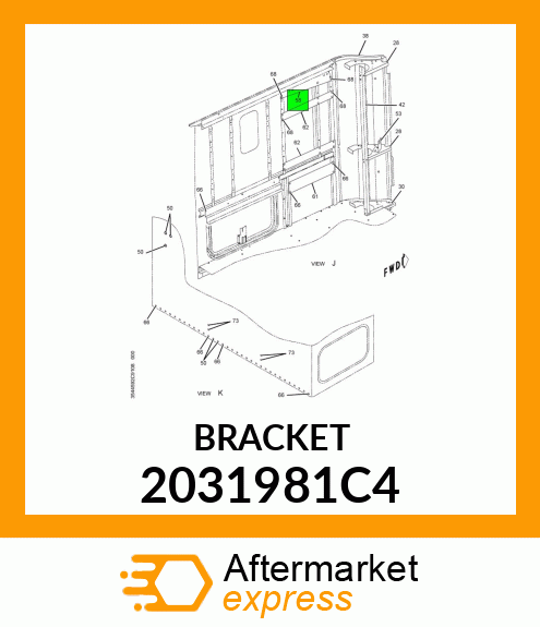 BRACKET 2031981C4