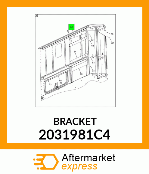 BRACKET 2031981C4