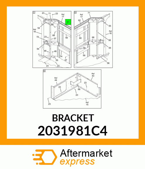 BRACKET 2031981C4