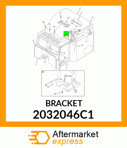 BRACKET 2032046C1