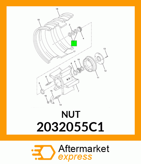 NUT 2032055C1