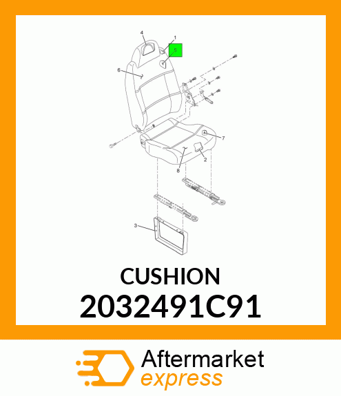 CUSHION 2032491C91