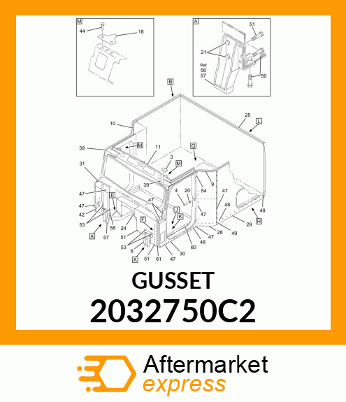 GUSSET 2032750C2