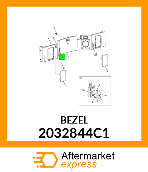 BEZEL 2032844C1