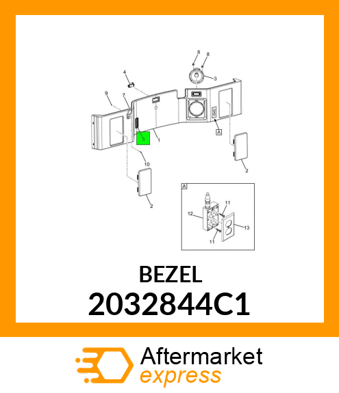 BEZEL 2032844C1