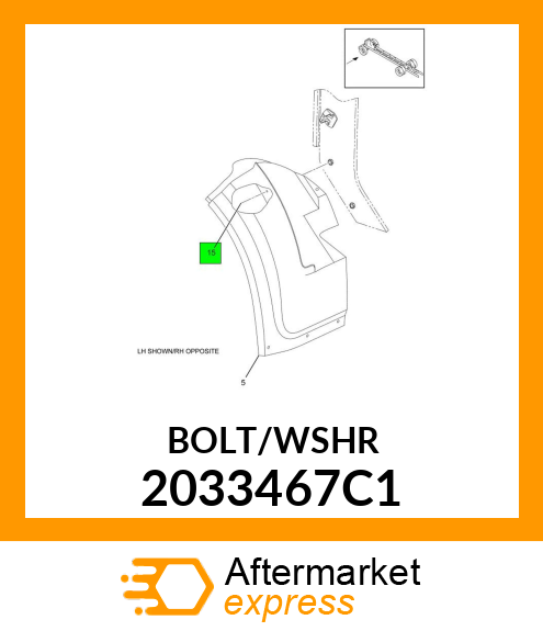 BOLT/WSHR 2033467C1