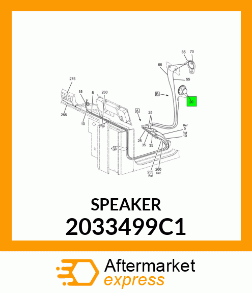 SPEAKER 2033499C1