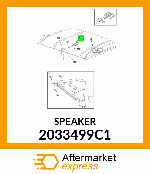 SPEAKER 2033499C1