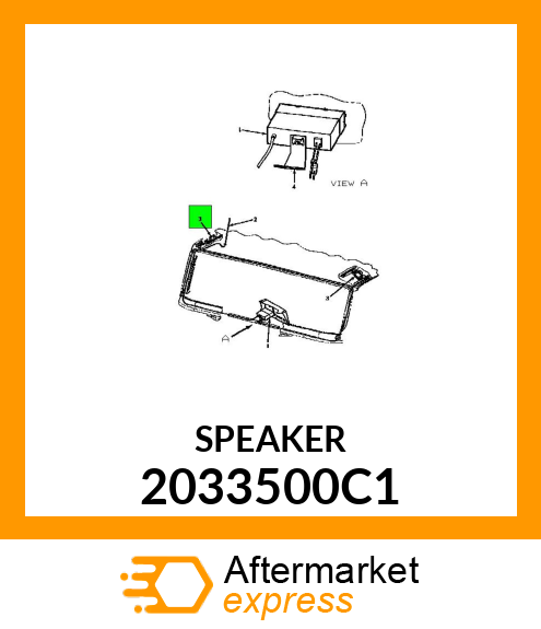 SPEAKER 2033500C1