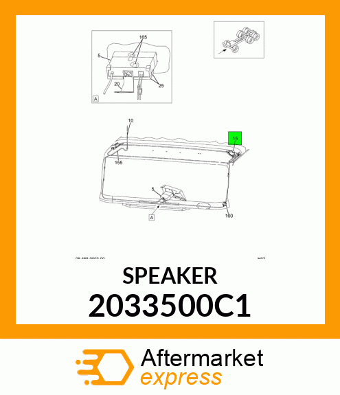 SPEAKER 2033500C1