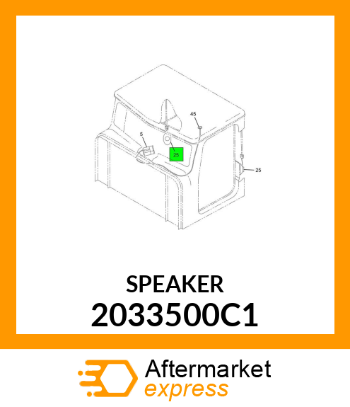 SPEAKER 2033500C1