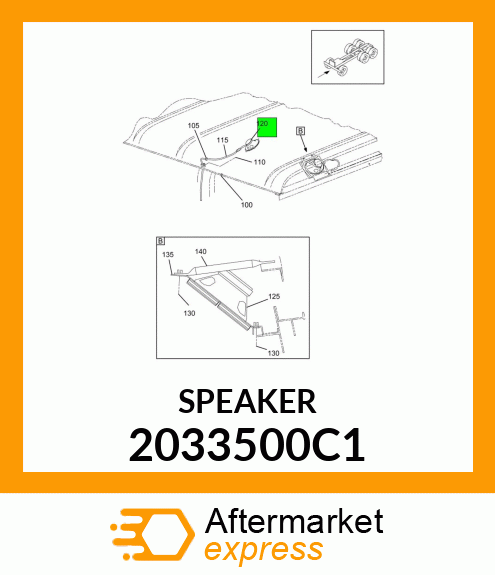 SPEAKER 2033500C1