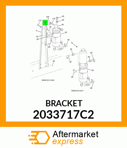 BRACKET 2033717C2