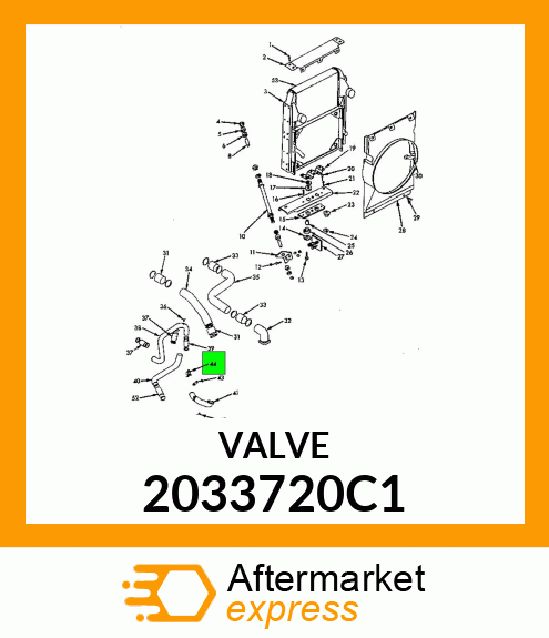 VALVE 2033720C1