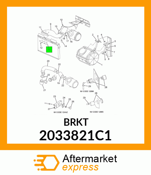 BRKT 2033821C1