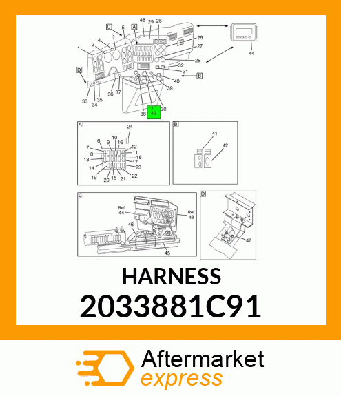 HARNESS 2033881C91