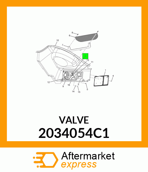 VALVE 2034054C1