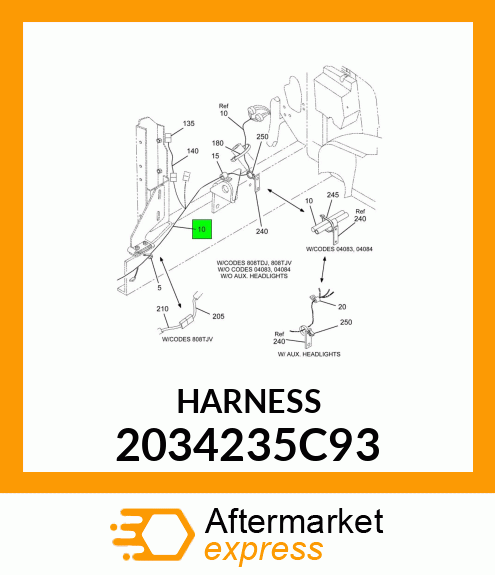 HARNESS 2034235C93