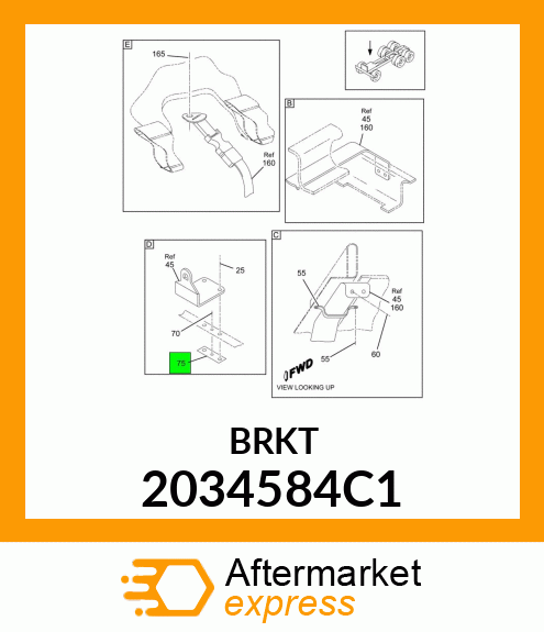 BRKT 2034584C1