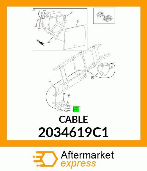 CABLE 2034619C1